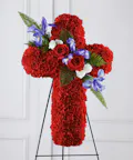 Faithful Hero Floral Cross