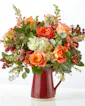 Fall's Finest Pitcher Bouquet - Exquisite