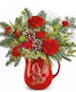 Festive Flight Christmas Bouquet - Standard