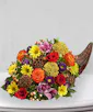 Fresh Flower Cornucopia - Premium