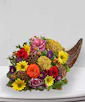 Fresh Flower Cornucopia