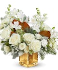 Golden Glitz Bouquet Holiday Bouquet - Premium