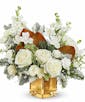 Golden Glitz Bouquet Holiday Bouquet - Deluxe