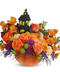 Haunted Pumpkin Bouquet - Deluxe