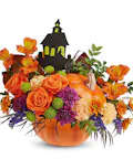Haunted Pumpkin Bouquet - Standard