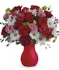 Kissed With Crimson Valentine Bouquet - Premium