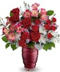 Loving Swirls Valentine Bouquet - Deluxe