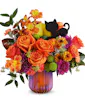 Midnight Meow Bouquet Premium