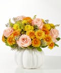 Peachy Pumpkin Bouquet - Deluxe