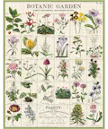 Cavallini Vintage Puzzle Botanic Garden