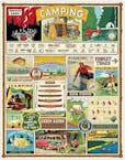 Cavallini Vintage Puzzle Camping