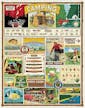 Cavallini Vintage Puzzle Camping