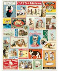 Cavallini Vintage Puzzle Cats and Kittens