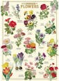 Cavallini Vintage Puzzle Language of Flowers