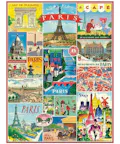 Cavallini Vintage Mini Puzzle - Paris