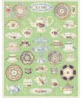 Cavallini Vintage Puzzle Tea Time