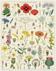 Cavallini Vintage Puzzle Wildflowers