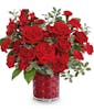 Radiant Hearts Valentine Bouquet - Deluxe