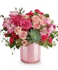 Rosy Radiance Valentine Bouquet - Premium