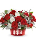 Snowy Pines Christmas Centerpiece - Premium