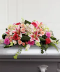 Splendid Grace Casket Spray - Deluxe