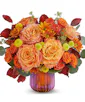 Sunset Shine Fall Bouquet - Deluxe