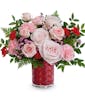 Sweetheart Sparkle Valentine Bouquet - Deluxe