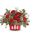 Winter Whimsy Christmas Centerpiece - Standard